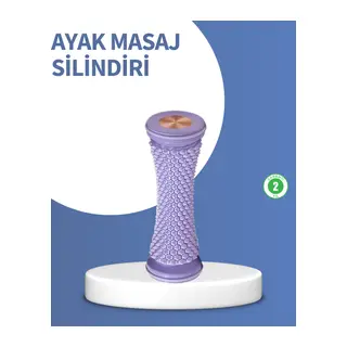 Derin Doku Ayak Masaj Silindiri Plantar Fasiit Topuk Ağrısı İçin