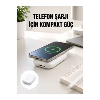 22.5W Süper Hızlı Şarjlı Çok Fonksiyonlu 10000 mAh Powerbank Yeni Nesil