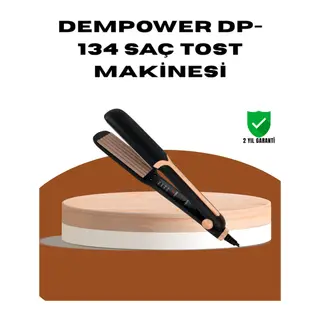DEMPOWER DP-134 Saç Tost Makinesi – Kolay Kullanım, Hızlı Sonuç, Uzun Süre Kalıcılık