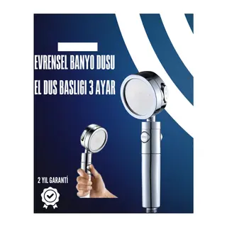 Dayanıklı ve Ergonomik Tasarımlı Ayarlanabilir El Duş Başlığı