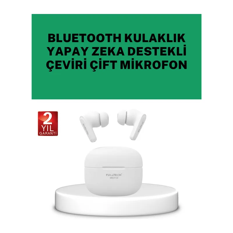 Gerçek Zamanlı Çeviri Özellikli Kablosuz Kulaklık Profesyonel Kullanım