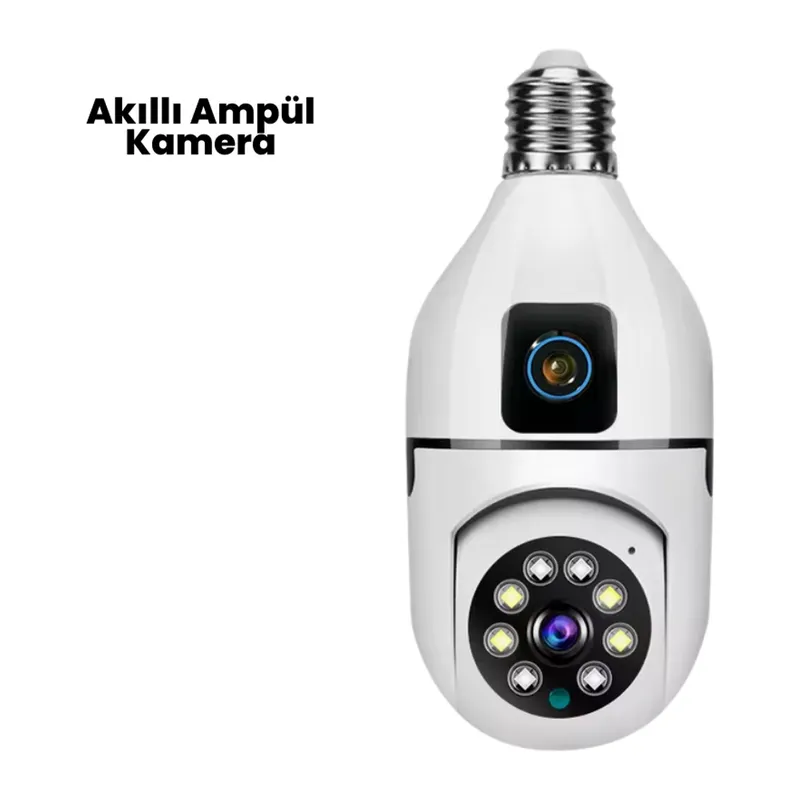 1080P WiFi Ampul Kamerası