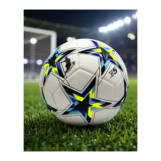 Profesyonel Dikişli Futbol Topu Dayanıklı Kaymaz Yüzeyli Antrenman Topu