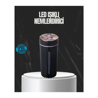 USB Aromaterapi Difüzör Ultrasonik Hava Nemlendirici LED Gece Lambalı