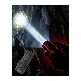 Mini El Feneri 3 LED Güçlü Aydınlatma ve Type-C Şarj Özellikli