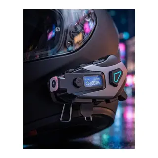Kask İçi Bluetooth Kulaklık Kamera Özellikli Uzun Pil Ömrü ve Su Geçirmez