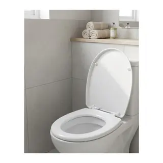 Dayanıklı Klozet Kapağı Universal Model Kolay Kurulum Hijyenik Banyo Ürünü