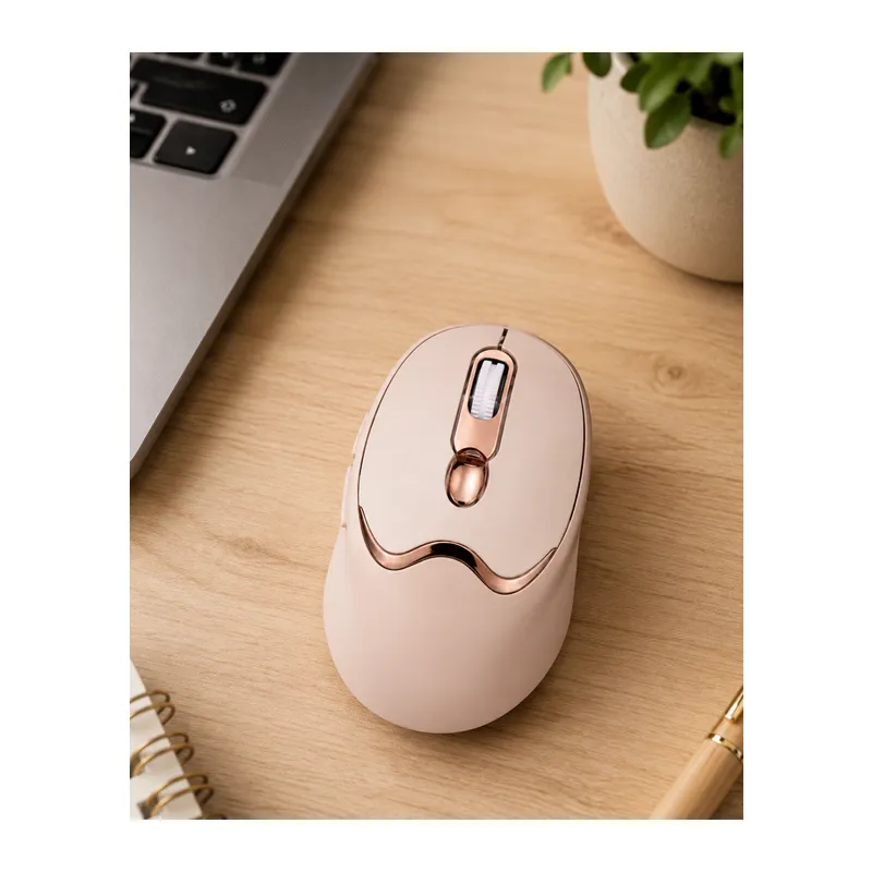 Şarjlı Kablosuz Mouse Sessiz Tıklama Bluetooth ve USB Destekli