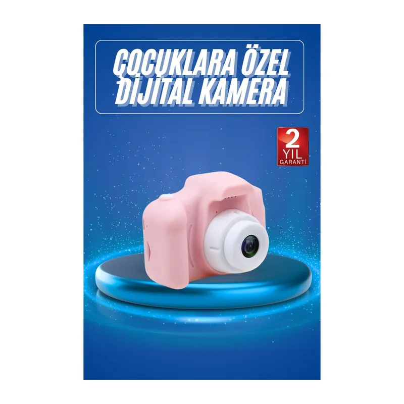 2.0 Inç Ekran Mini 1080p Hd Çocuk Kamera Dijital Fotoğraf Makinesi