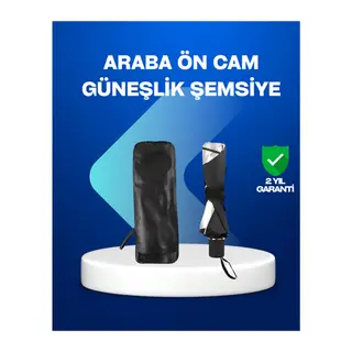 Yüksek Kaliteli Cam Elyaf İskeletli Araba Şemsiyesi – Tüm Araçlara Uygun