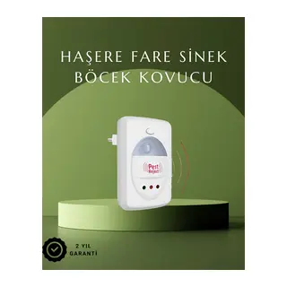 Ultrasonik Ses Dalgalarıyla Kimyasalsız Fare ve Böcek Kovucu Cihaz