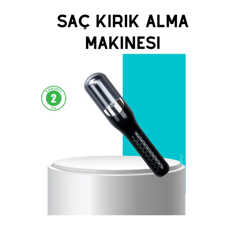 RH-6668 Şarjlı Taşınabilir Otomatik Saç Düzeltici Elektrikli Saç Kesme Makinesi
