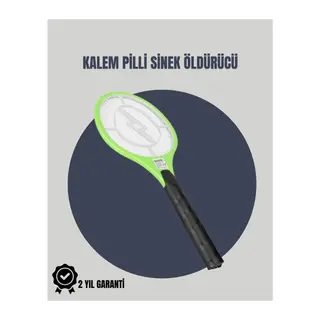 Taşınabilir Elektronik Sinek Swatter – Kimyasal İçermeyen, Ergonomik Tasarım