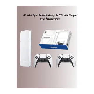 HDMI Çıkışlı Çift Kablosuz Kollu Retro Game Stick – M15