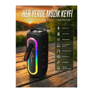 Kablosuz Bluetooth Hoparlör Taşınabilir Çoklu Bağlantılı Özelliği