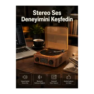 3-ü-1 Arada Bluetooth Hoparlör – Işıklı Saat ve Gece Lambası Yeni Nesil