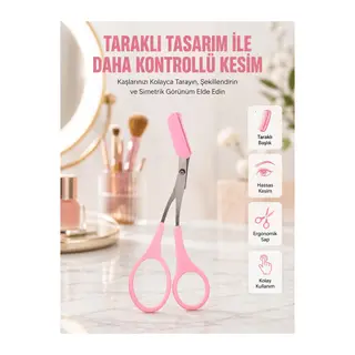 Mini Taraklı Kaş Düzeltici – Hassas Şekillendirme ve Taşınabilir Tasarım