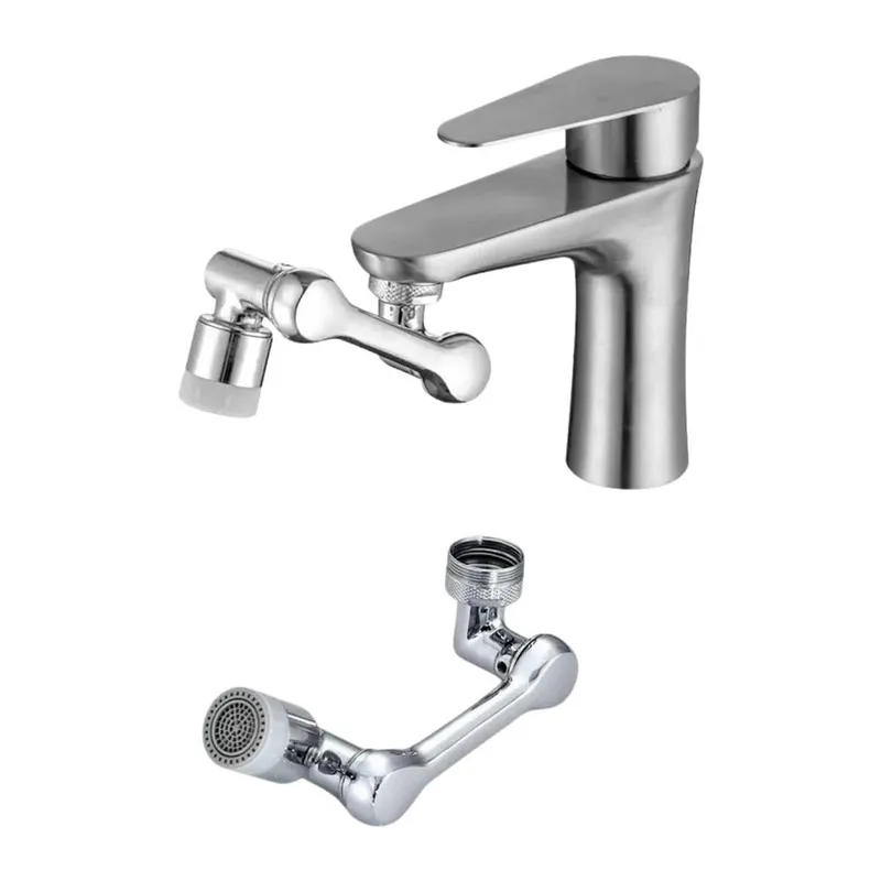 Mutfak Musluk Başlığı 1080 Derece Dönebilir Oynar Başlıklı Musluk Aparatı