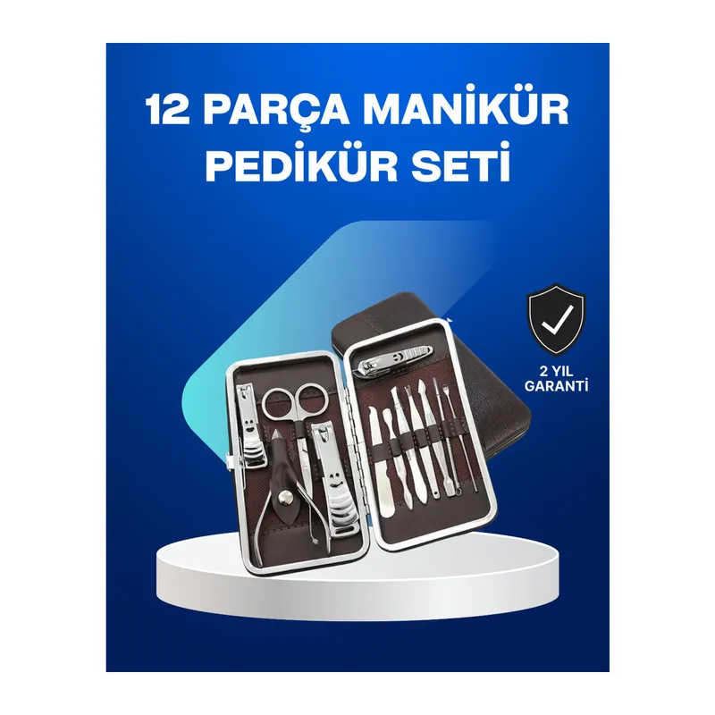 Tüm İhtiyaçlara Uygun Taşınabilir Manikür & Pedikür Seti