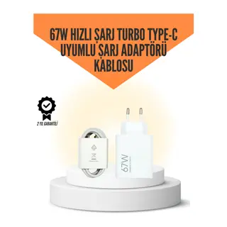 67W Hızlı Şarj Cihazı Yüksek Isı Dayanımlı Type-C Set