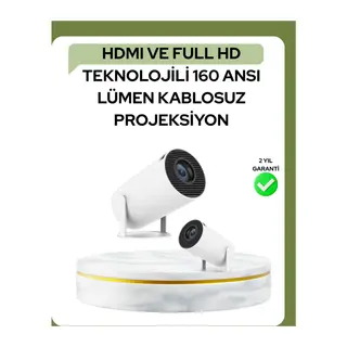 Ultra Pro Full HD ve 4K Destekli 130 İnç Projeksiyon Cihazı