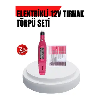 Kalem Tipi Sessiz Manikür Pedikür Cihazı