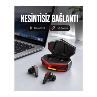 Kablosuz Bluetooth Kulaklık Led Işıklı Yeni Nesil