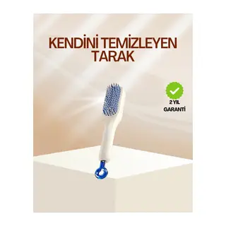 Pratik Mekanizmalı Saç Tarağı – Kendi Kendini Temizler, Taşınabilir
