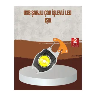 Taşınabilir Çok Amaçlı LED Işıklı Anahtarlık