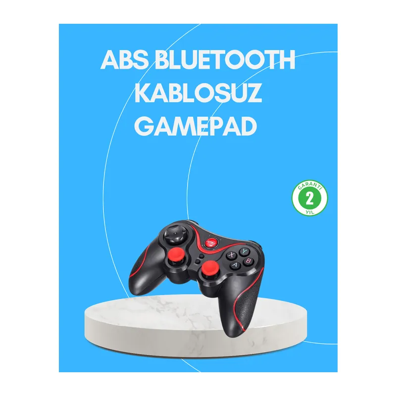 Uzun Pil Ömürlü Kablosuz Oyun Kumandası PC Telefon Tablet İçin