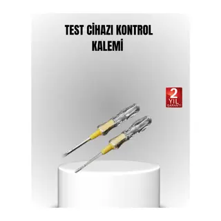Neon Işıklı Elektrik Kontrol Kalemi