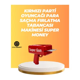 AA Pil ile Çalışan, Kolay Kullanımlı Kâğıt Fırlatıcı Oyuncak