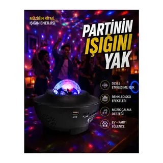 10 Renkli Kombinasyon + Breathing Light + 2 Saat Zamanlayıcılı Star Lamba