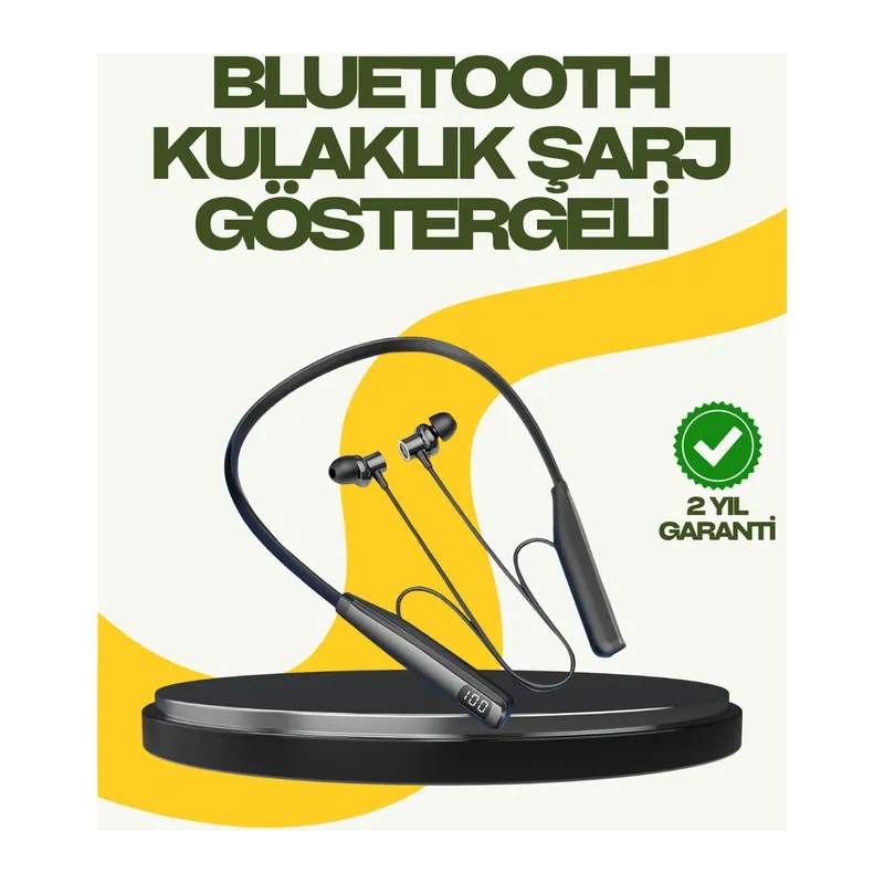 Y12 Uyumlu Spor Bluetooth Kulaklık – Uzun Pil Ömrü, Manyetik Kulaklık Başlığı