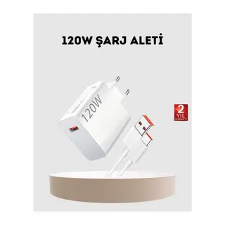 120W USB-C Şarj Adaptörü Süper Hızlı Şarj Güç Kaynağı Seti