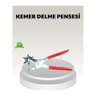 6 Başlıklı Kemer Delme Pense Paslanmaz Çelik Çok Amaçlı