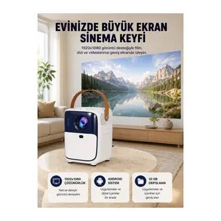 Ultra HD Android TV Kutusu 32GB Depolama USB HDMI Fan Sistemli Yeni Nesil