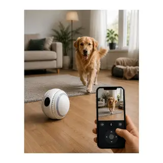 Yapay Zekalı Akıllı Takip Kamerası WiFi Bebek ve Evcil Hayvan İzleme