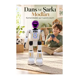 Hareket Sensörlü Robot Oyuncak Elle Yönlendirme Özellikli