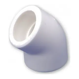 Pvc Boru Dirsek 45 Derece PPRC 25 mm 10 Adet
