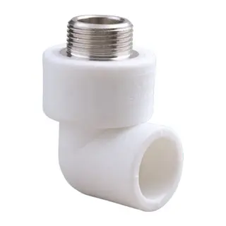 Pvc Boru PPRC Dış Dişli Dirsek 20x3/4'' 10 Adet