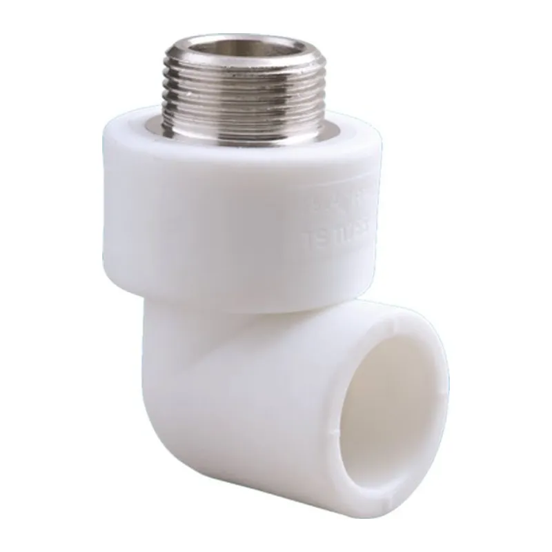 Pvc Boru PPRC Dış Dişli Dirsek 20x3/4'' 10 Adet