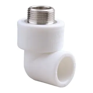 Pvc Boru PPRC Dış Dişli Dirsek 25x3/4'' 10 Adet