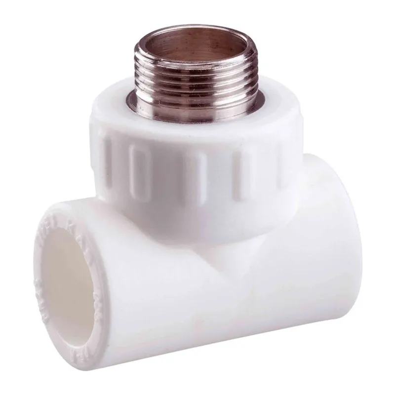 Pvc Boru PPRC Dış Dişli Te 20x1/2'' 10 Adet