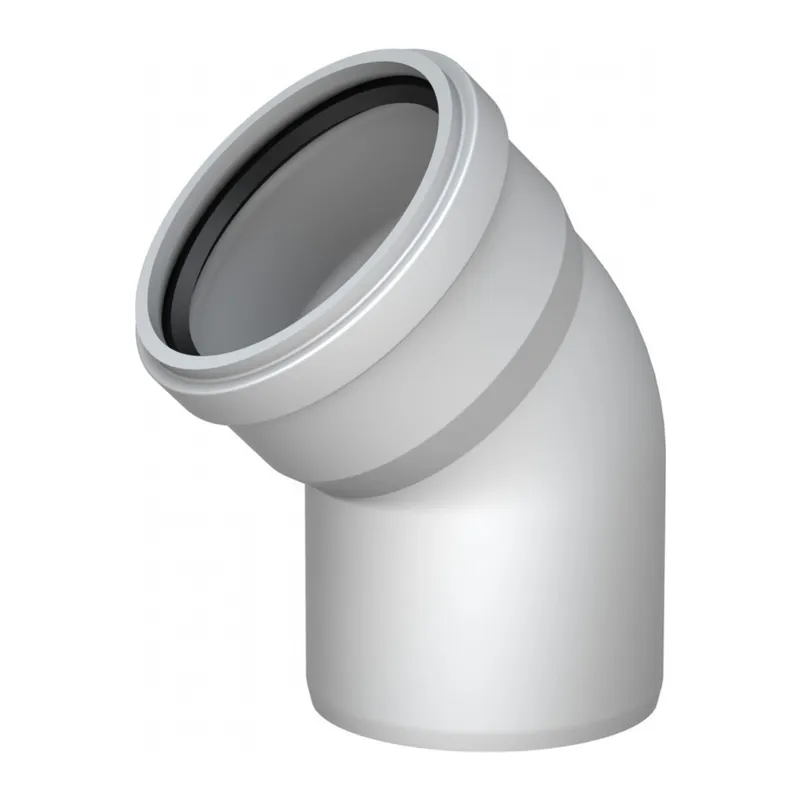 Pvc Atık Su Borusu 45 derece 125 mm 10 Adet