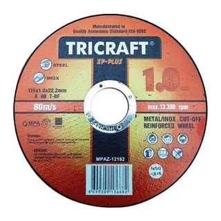 Meşem Trıcraft X Plus 115X1X22.23 mm Inox Kesici Taş MEŞEM-3301