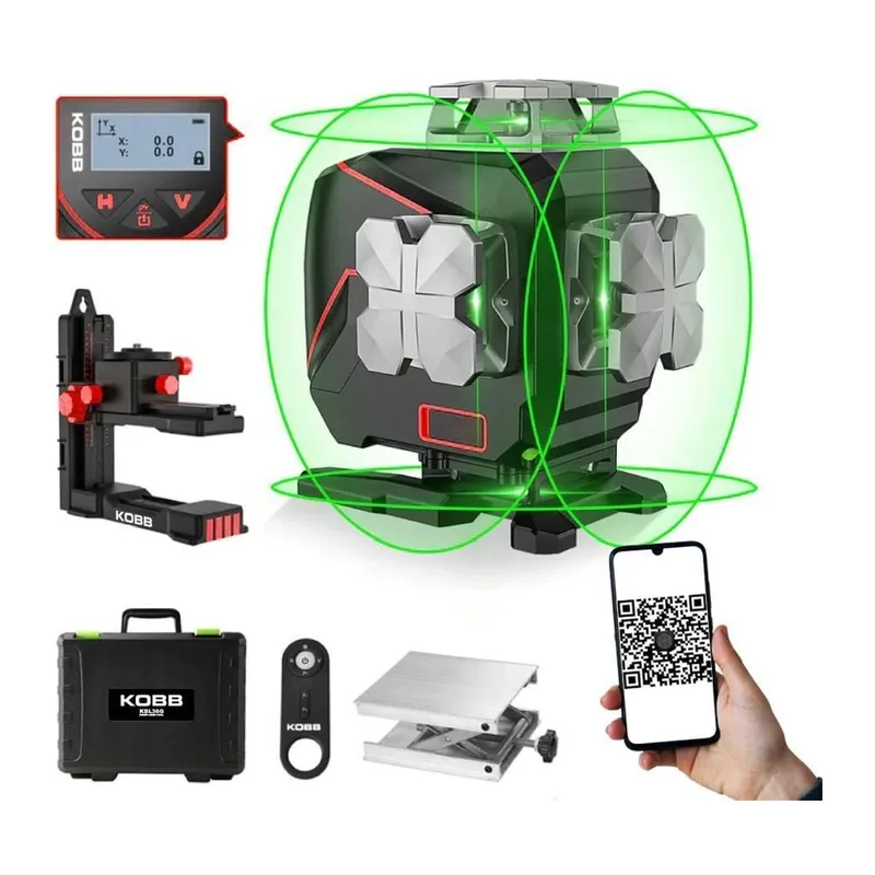 KOBB KBL36G 40 Metre Otomatik Hizalama Yeşil Lazer
