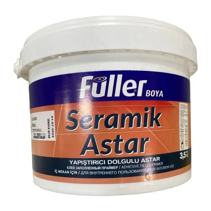 Füller Seramik Üstü Astar 3,5 Kg Beyaz
