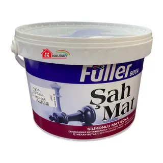 Füller Şahmat Silikonlu Mat İç Cephe 3,5 Kg Deep Siyah