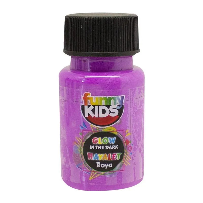 Rich 4486 Mor Funny Kids Glow In The Dark Hayalet Boya 50 cc